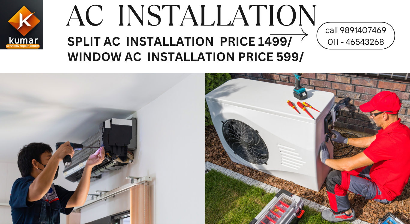 AC / AIR CONDITIONER INSTALLATION SERVICE ,